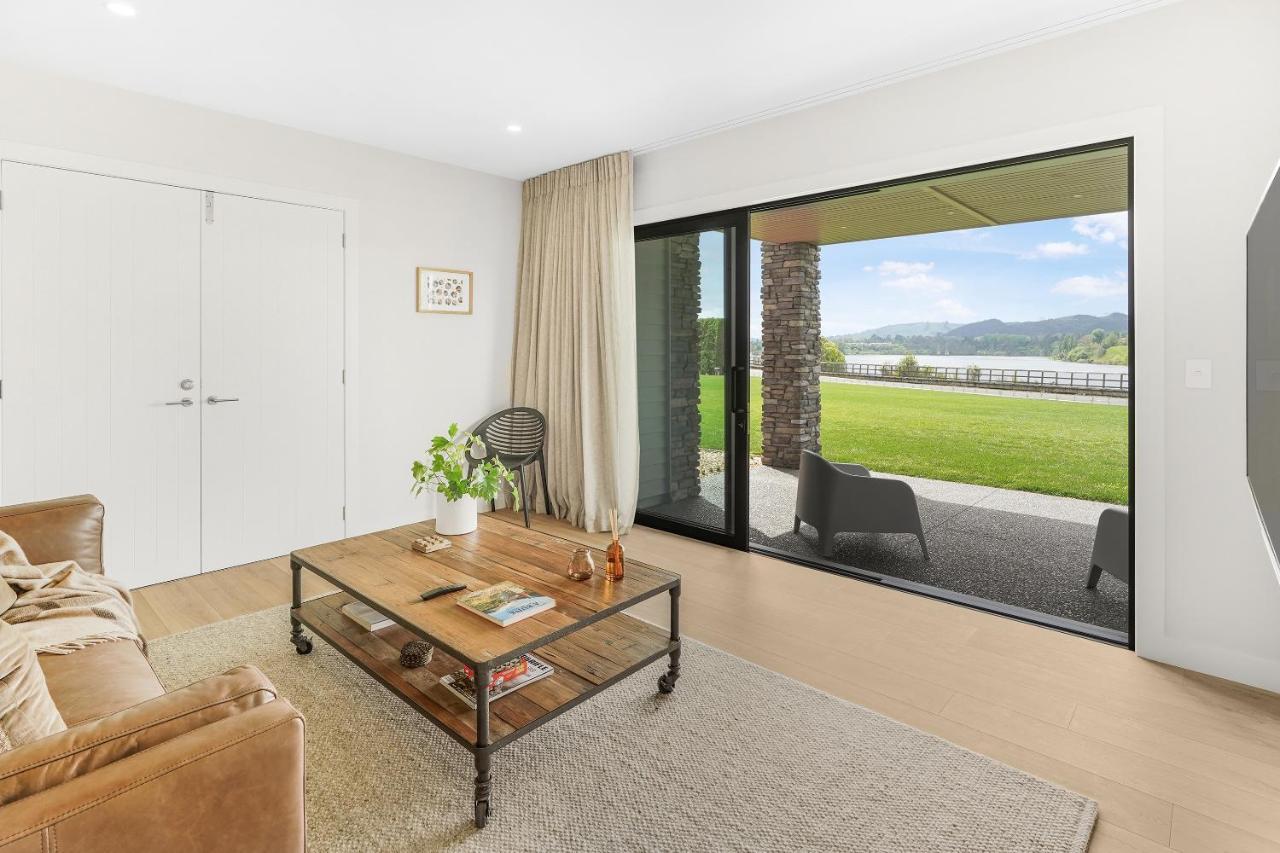 Lakeside Karapiro Downstairs Apartment Cambridge Zewnętrze zdjęcie