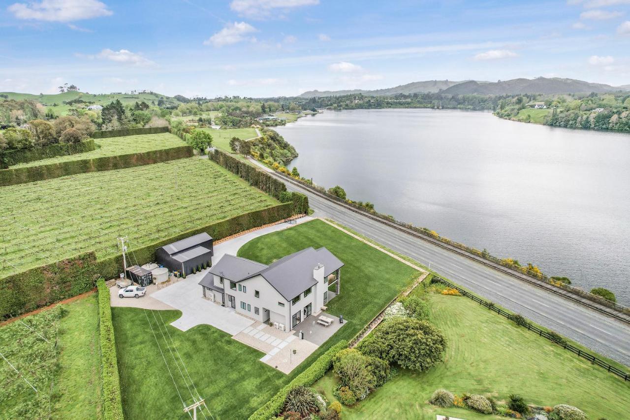 Lakeside Karapiro Downstairs Apartment Cambridge Zewnętrze zdjęcie